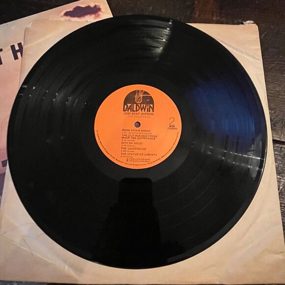 The Colonials God Sent His Son Vinyl LP Album Baldwin Sound Productions CS8060 - Picture 4 of 5